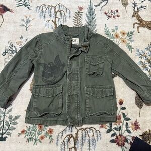 Kids Green utility Jacket 3T